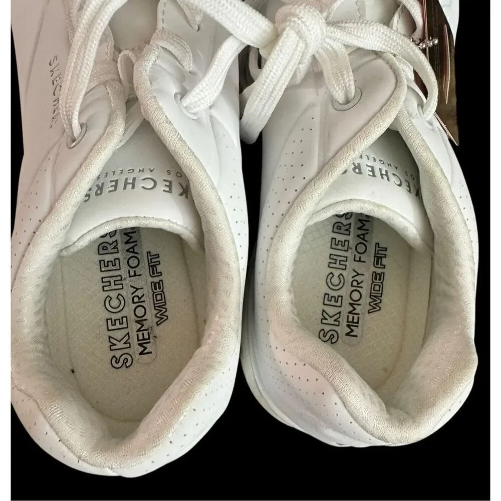 Skechers Memory Foam Wide-Fit Sneakers / SZ: 10 / NWT